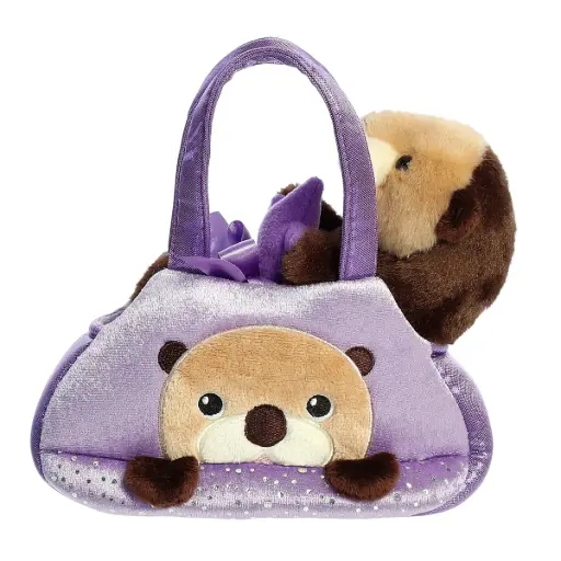 [21141] Peek-A-Boo Otter Purse