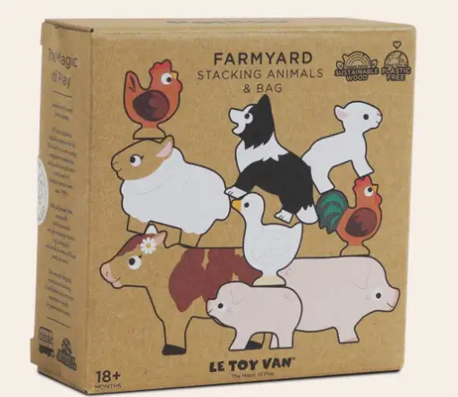 [21327] Farmyard Stacking Animals