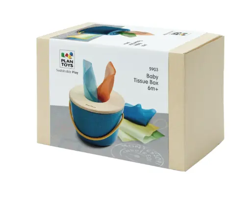 [21349] Baby Tissue Box - Plan Toys