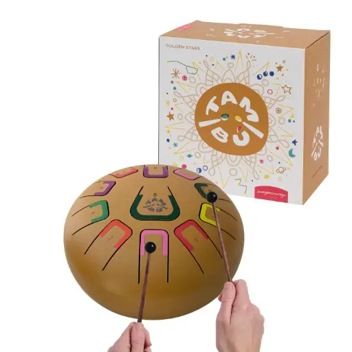 [21357] 8" Tambu - 11 Tones, Golden Stars