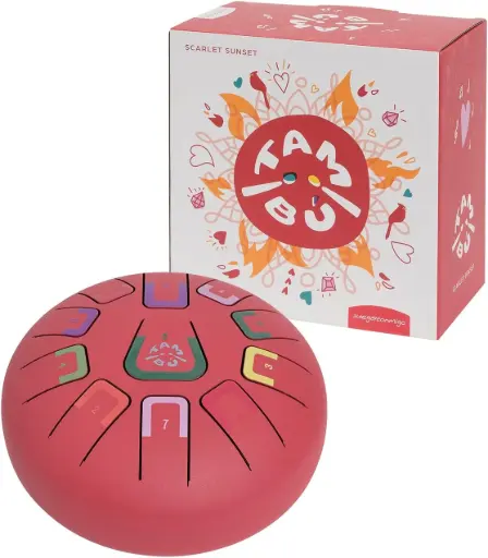 [21359] 8" Tambu - 11 Tones, Scarlet Sunset