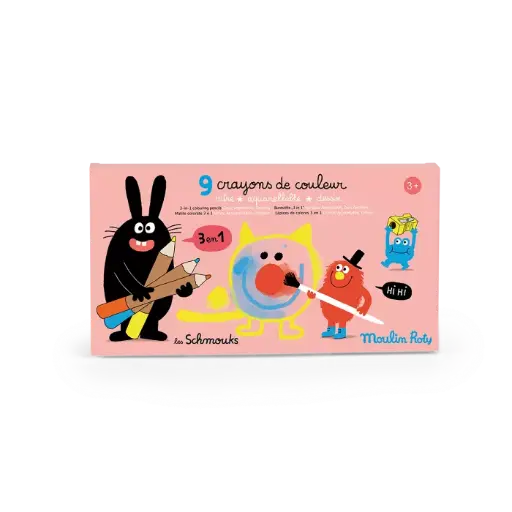 [21369] Schmouks 3-in-1 Colouring Pencils