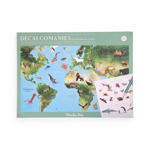 [21371] World Map Transfers - Moulin Roty