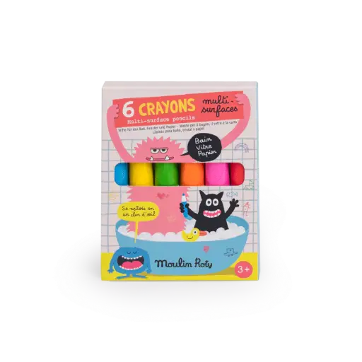 [21481] Schmouks 6 Multi-Surface Crayons