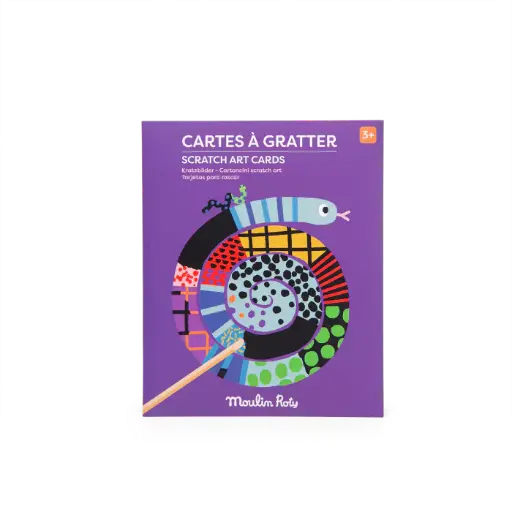 [21681] Scratch Art Cards