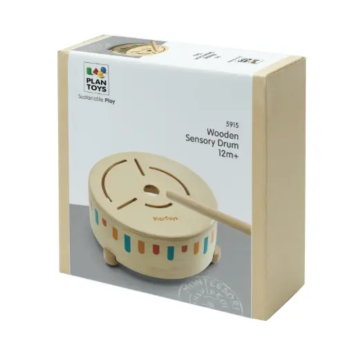 [21701] Wooden Sensory Drum