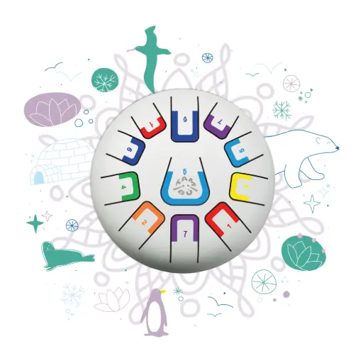 [21705] 8" Tambu 11 Tones ICEBERG DREAM